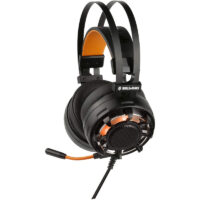 Casque Micro Gaming Konix WOT GH-60 7.1 VIB – Noir & Orangé Tunisie