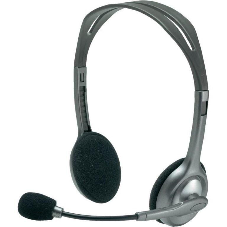 Casque Micro Stéréo Logitech H110 – Noir – 981-000271 Tunisie