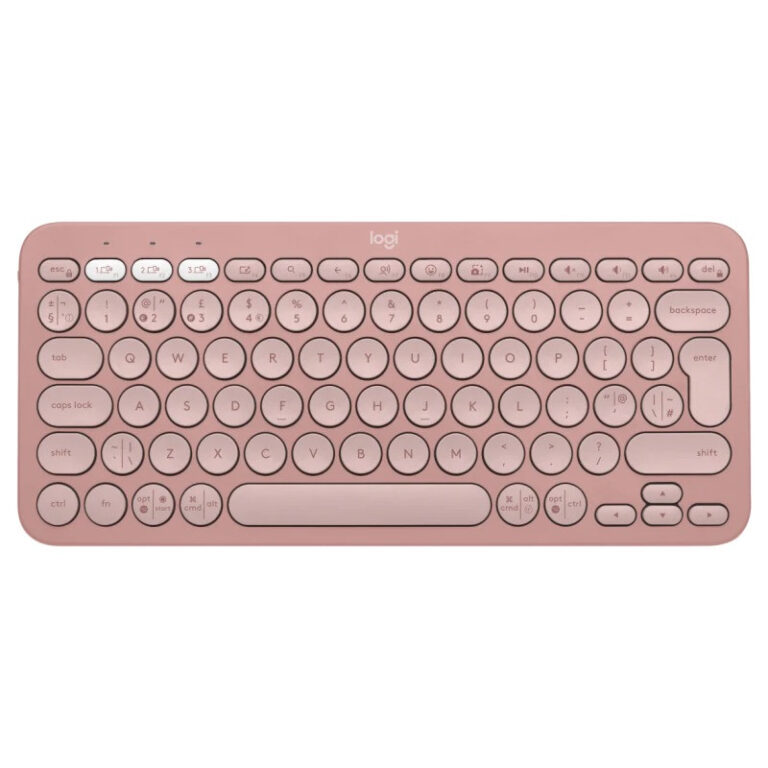 Clavier Sans fil Logitech Pebble Keys 2 K380- Rose – 920-011805 Tunisie