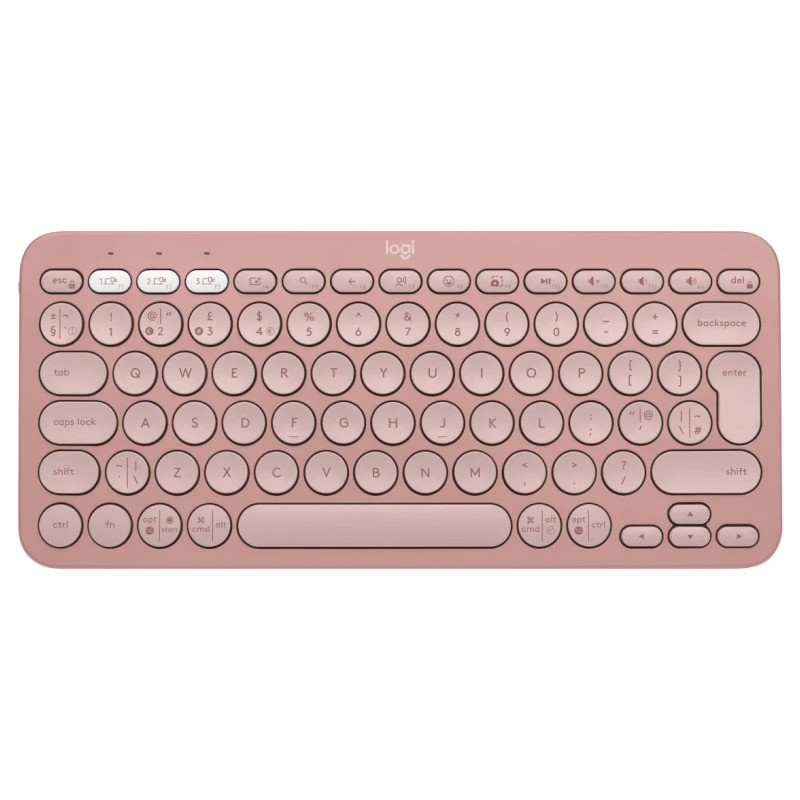 Clavier Sans fil Logitech Pebble Keys 2 K380- Rose – 920-011805 Tunisie
