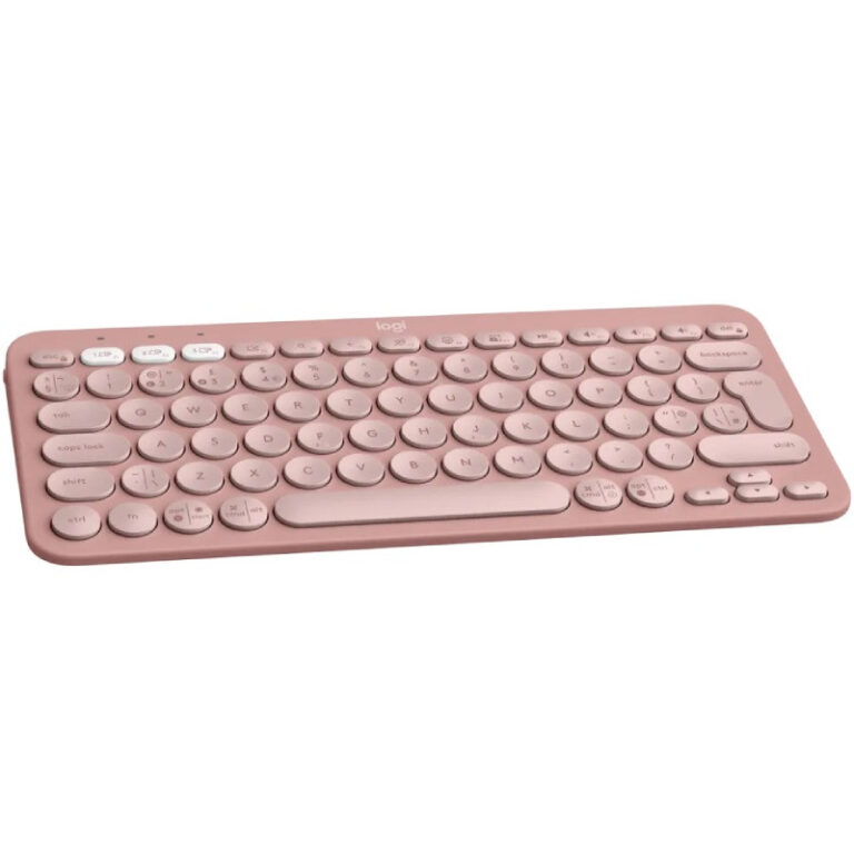 Clavier Sans fil Logitech Pebble Keys 2 K380- Rose – 920-011805 Tunisie