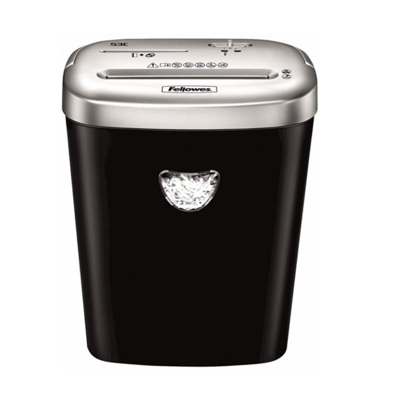 Destructeur De Papier Fellowes Powershred 53C Coupe croisée – 4653101 Tunisie