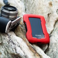 Disque Dur Externe Anti-Choc ADATA HD330 1To USB 3.2 – Rouge – AHD330-1TU31-CRD Tunisie