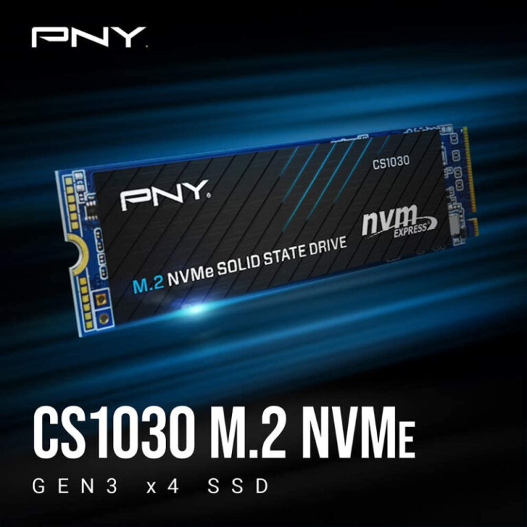 Disque Dur Ssd  Pny Cs1030 M.2 500 Gb Nvme – M280CS1030-500-RB Tunisie