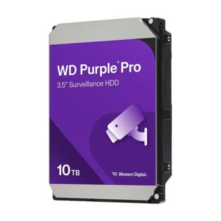 Disque Dur Interne WESTERN DIGITAL Purple 10 To Pour Vidéo Surveillance – WD101PURP Tunisie