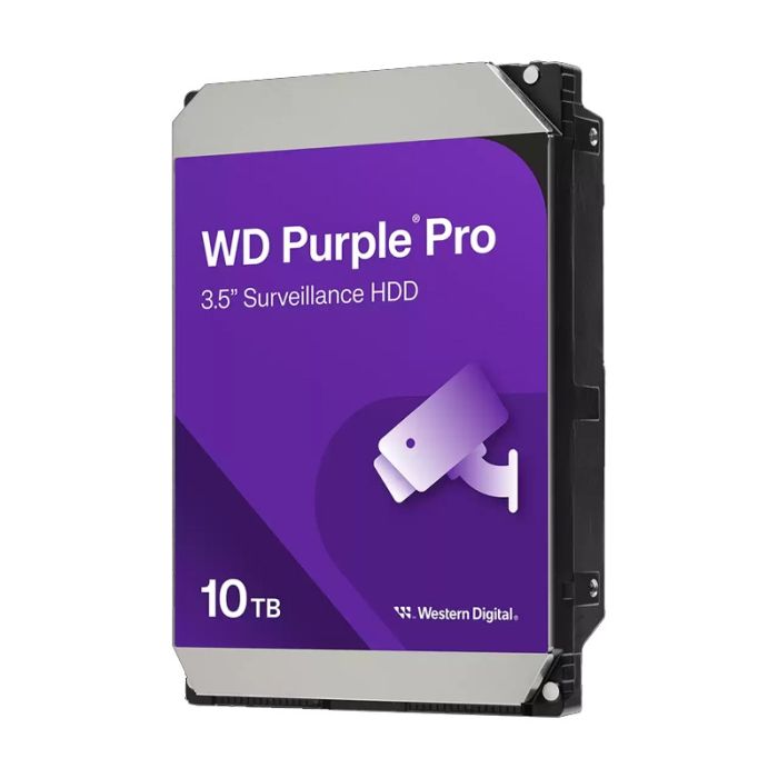 Disque Dur Interne WESTERN DIGITAL Purple 10 To Pour Vidéo Surveillance – WD101PURP Tunisie