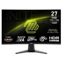 Ecran Gamer Msi Curved Mag 276cxf 27″ Ful hd 280 Hz  -Noir – 9S6-3CE01M-014 Tunisie