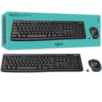 Ensemble Clavier Souris Sans Fil Logitech Mk270 – Noir -920-004510 Tunisie
