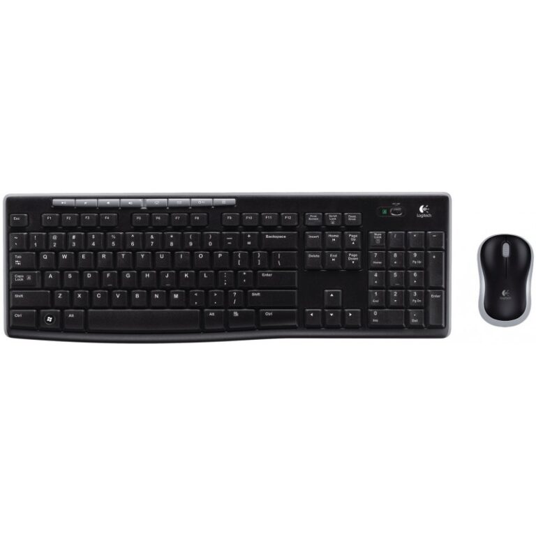 Ensemble Clavier Souris Sans Fil Logitech Mk270 – Noir -920-004510 Tunisie