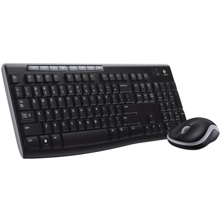 Ensemble Clavier Souris Sans Fil Logitech Mk270 – Noir -920-004510 Tunisie