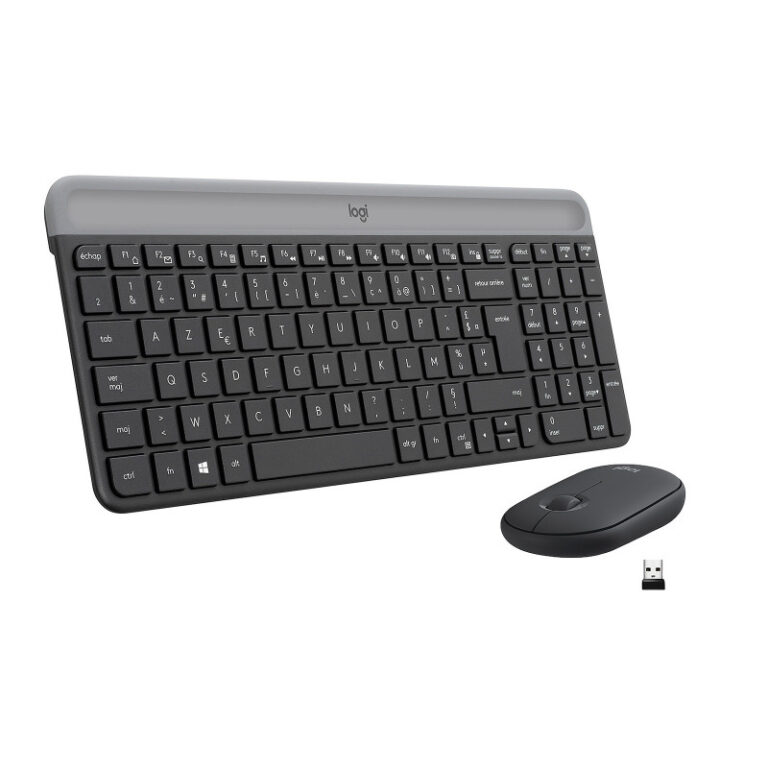 Ensemble Clavier Souris Sans Fil Logitech MK470 – Noir – 920-009190 Tunisie