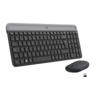 Clavier Sans Fil Logitech Ergonomique Wave Keys – Noir – 920-012286 Tunisie