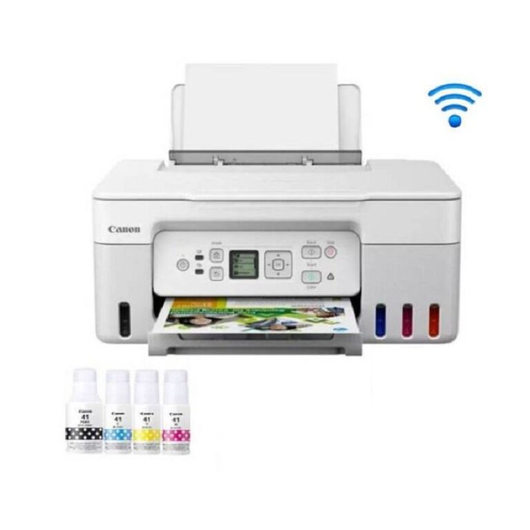 Imprimante A Réservoir Intégré Canon Pixma G3470 3en1 Wifi Couleur – Blanc – G-3470W Tunisie