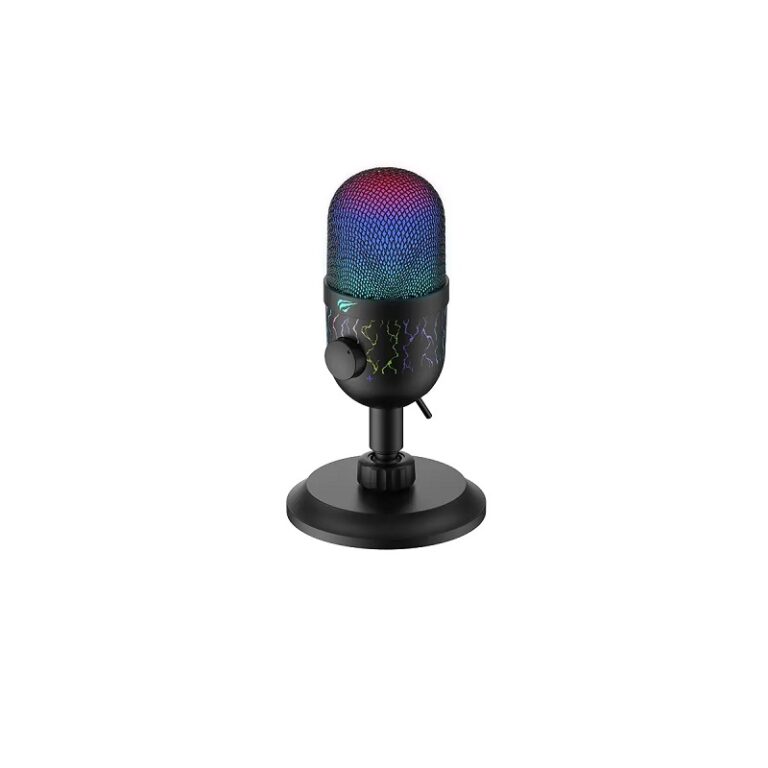 Microphone Gaming Cardioide Havit – Noir – GK52 Tunisie