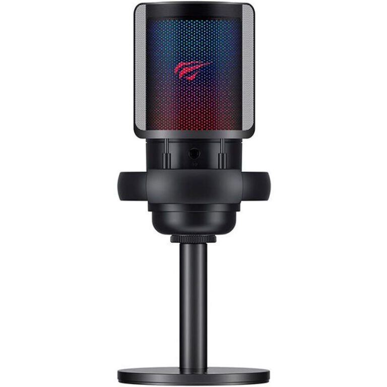 Microphone Gaming RGB Havit GK50 -Noir -HV-GK50 Tunisie