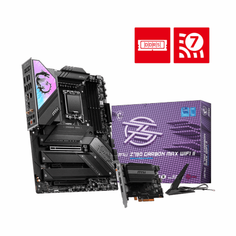 Carte Mére Msi Mpg Z790 Carbon Max Wifi Ii Ddr5 – 911-7D89-015 Tunisie