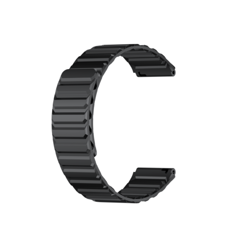 Bracelet Kieslect 22mm black+black -22MMBBSTRAP Tunisie