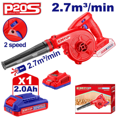 Souffleur électrique sans fil Emtop – ELAB204282 Tunisie