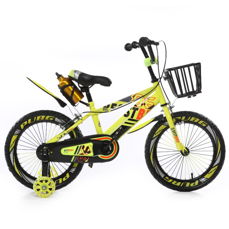 Vélo Enfant Best Bike 14″- Jaune – ZS-14 Tunisie