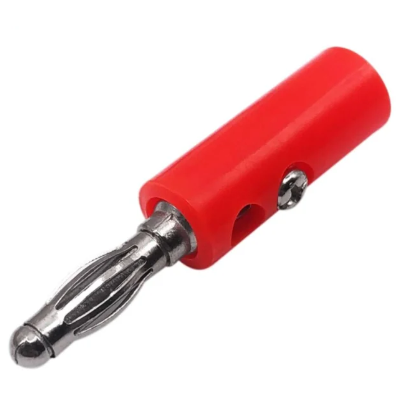 Fiche Banana Male 4 mm Rouge Tunisie