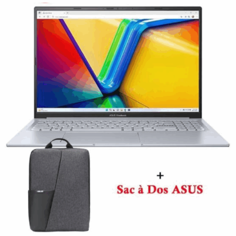 Pc Portable Gamer Asus K16 K3605VC i5 13Gén 8Go 512Go RTX 3050 Silver – K3605VC-RP488W Tunisie
