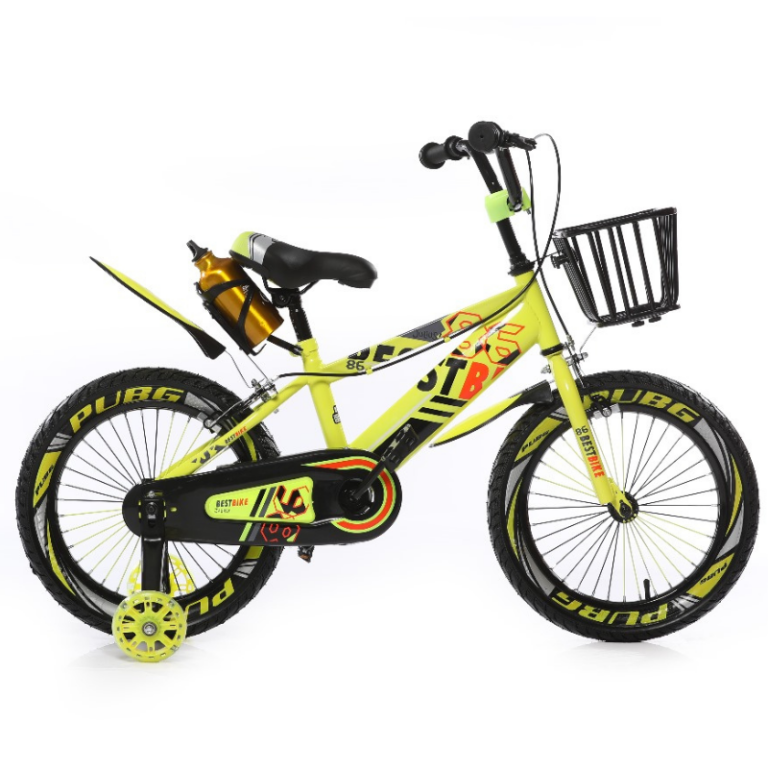 Vélo Enfant Best Bike 20″- Jaune – ZS-20 Tunisie