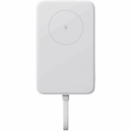 Power Bank Magnétique Xiaomi 10 000 mAh 33W Câble intégré – Blanc -BHR9822GL Tunisie