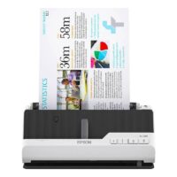 Scanner De Bureau Epson Compact DS-C330 – Blanc & Noir – B11B272402 Tunisie