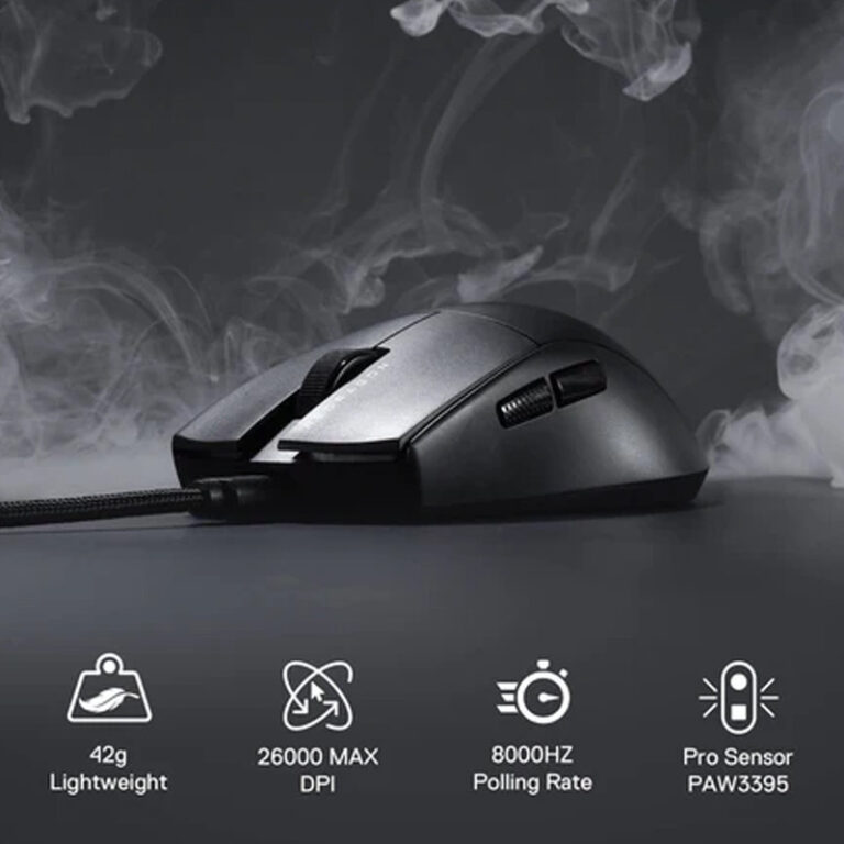 Souris Gamer Filaire REDRAGON King 8K M996 – Noir Tunisie