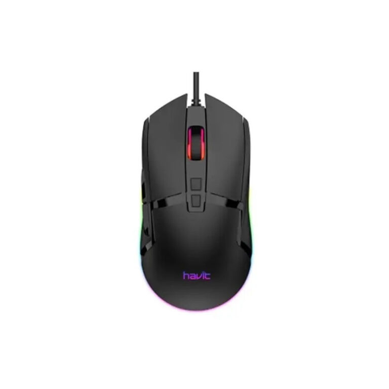 Souris Optique Usb Gamer Havit Hv-ms1016 Rgb Backlit -Noir Tunisie