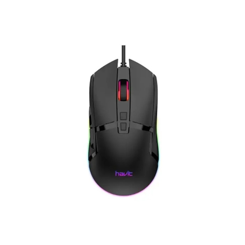 Souris Optique Usb Gamer Havit Hv-ms1016 Rgb Backlit -Noir Tunisie
