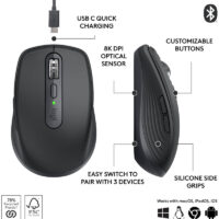 Souris Gamer Sans Fil Logitech MX anywhere 3S – Noir -910-006929 Tunisie