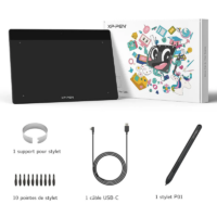 Tablette Graphique XP-PEN Déco Fun S Noir – DECO-FUNS-BK Tunisie