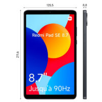 Tablette Xiaomi Redmi Pad SE 8.7″ 6 Go 128 Go WIFI – Gris Tunisie
