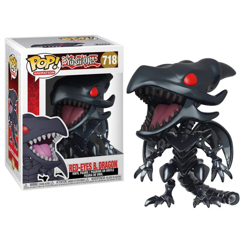 Funko POP ANIMATION : YU-GI-OH- RED-EYES BLACK DRAGON -Funko_46925 Tunisie