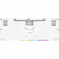 Clavier Filaire Gamer Mécanique AQIRYS ADARA 100% Anti-ghosting RGB – Blanc Tunisie