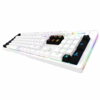 Clavier Gamer Filaire AQIRYS ALUDRA RGB Blanc – AQRYS-ALUDRA Tunisie