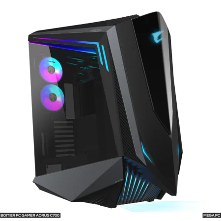 Boitier Gigabyte Aorus C700 Glass Rgb -Noir -GB-AC700G Tunisie