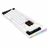 Clavier Gamer Filaire AQIRYS ALUDRA RGB Blanc – AQRYS-ALUDRA Tunisie
