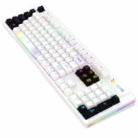 Clavier Gamer Filaire AQIRYS ALUDRA RGB Blanc – AQRYS-ALUDRA Tunisie
