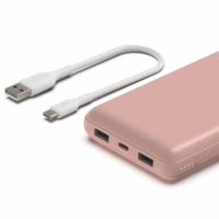 Powerbank Belkin BoostCharge 20000 mAh 15 W – Rose – BPB012BTRG Tunisie