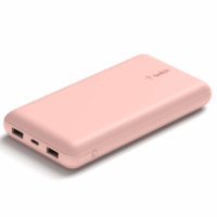 Powerbank Belkin BoostCharge 20000 mAh 15 W – Rose – BPB012BTRG Tunisie