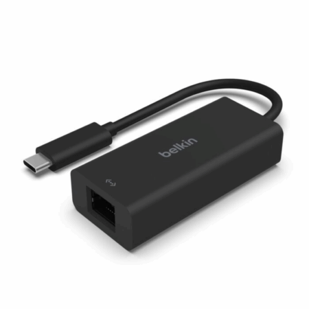 Adaptateur Belkin USB-C vers Ethernet 2,5 Gbit/s- Noir – INC012btBK Tunisie