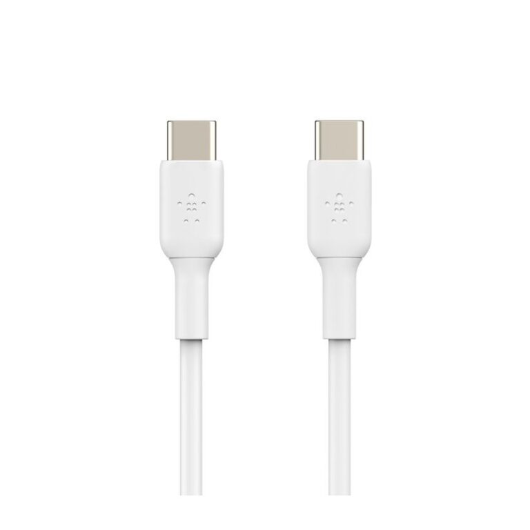 Câble De Charge Belkin Boost Charge USB-C vers USB-C 2M Blanc – CAB003bt2MWH Tunisie