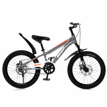 Vélo Enfant Best Bike 24″- Gris – Y24 Tunisie