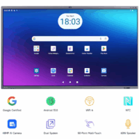 Ecran Interactif Tactile Horion K6a Uhd 4k 86″ – Noir – K6A-86 Tunisie