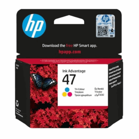 Cartouche d&rsquo;encre Original HP 47 – Trois Couleurs – 6ZD61AE Tunisie
