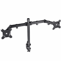 Support De Bureau Trust Gxt 1120 Pour 2 Moniteurs – Noir – 23941 Tunisie