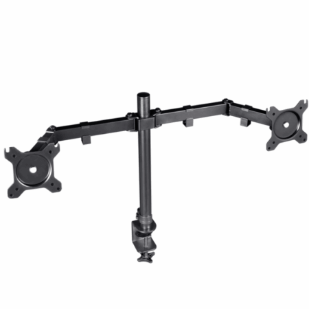 Support De Bureau Trust Gxt 1120 Pour 2 Moniteurs – Noir – 23941 Tunisie