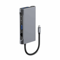 Hub Usb Havit 4001 Type-c 7en1 Gris – HB-4001 Tunisie